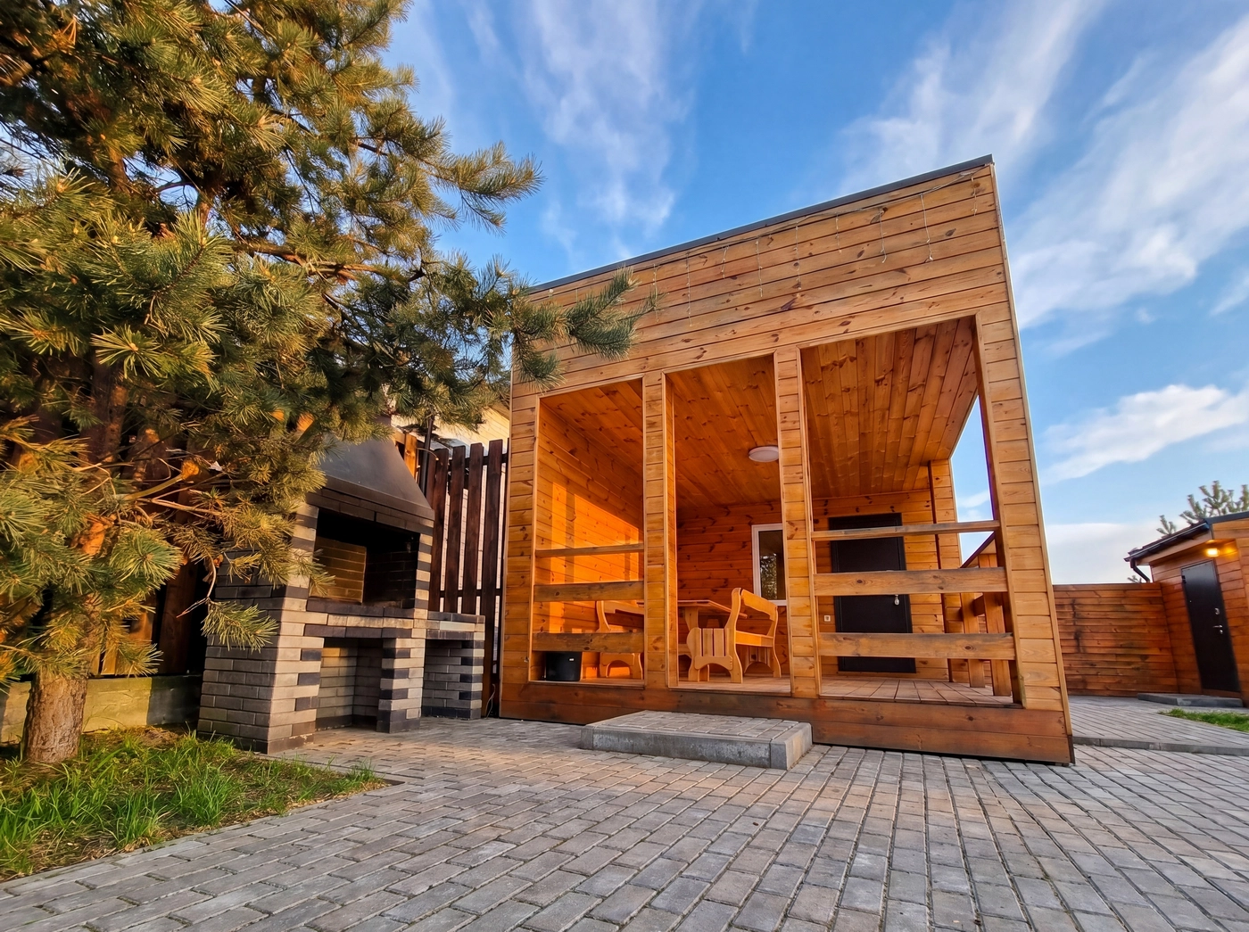 Зона барбекю