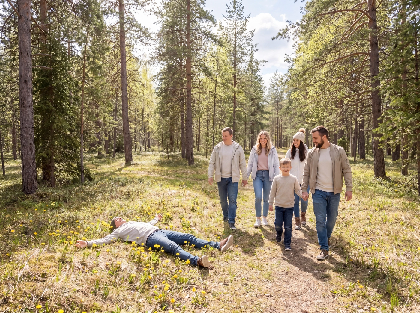 Прогулки по лесу