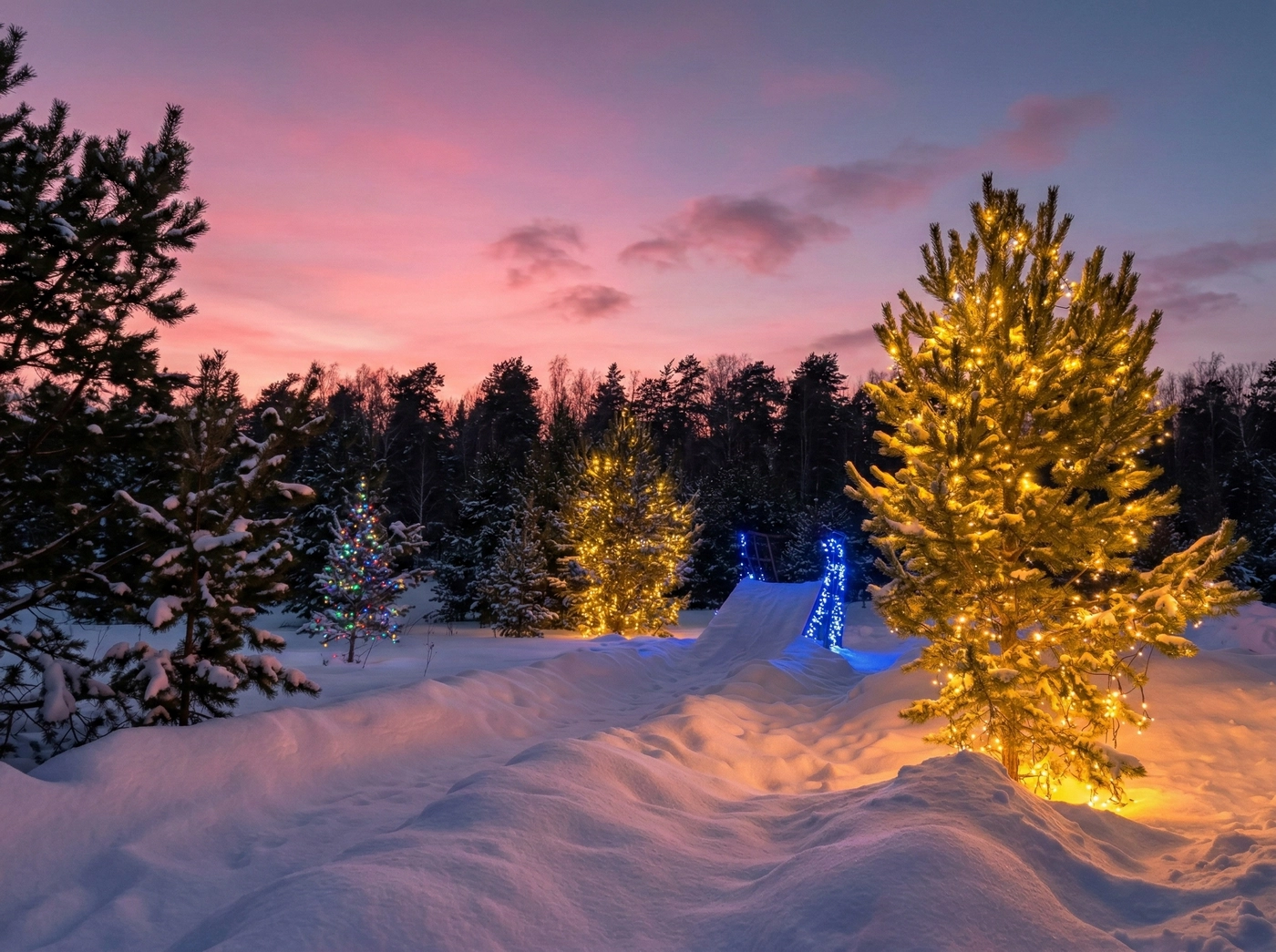 Зимние забавы