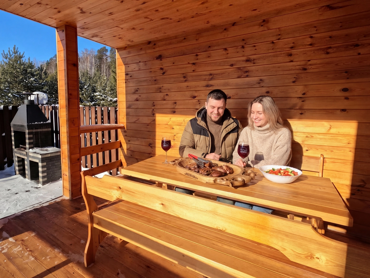 На улице вкусней