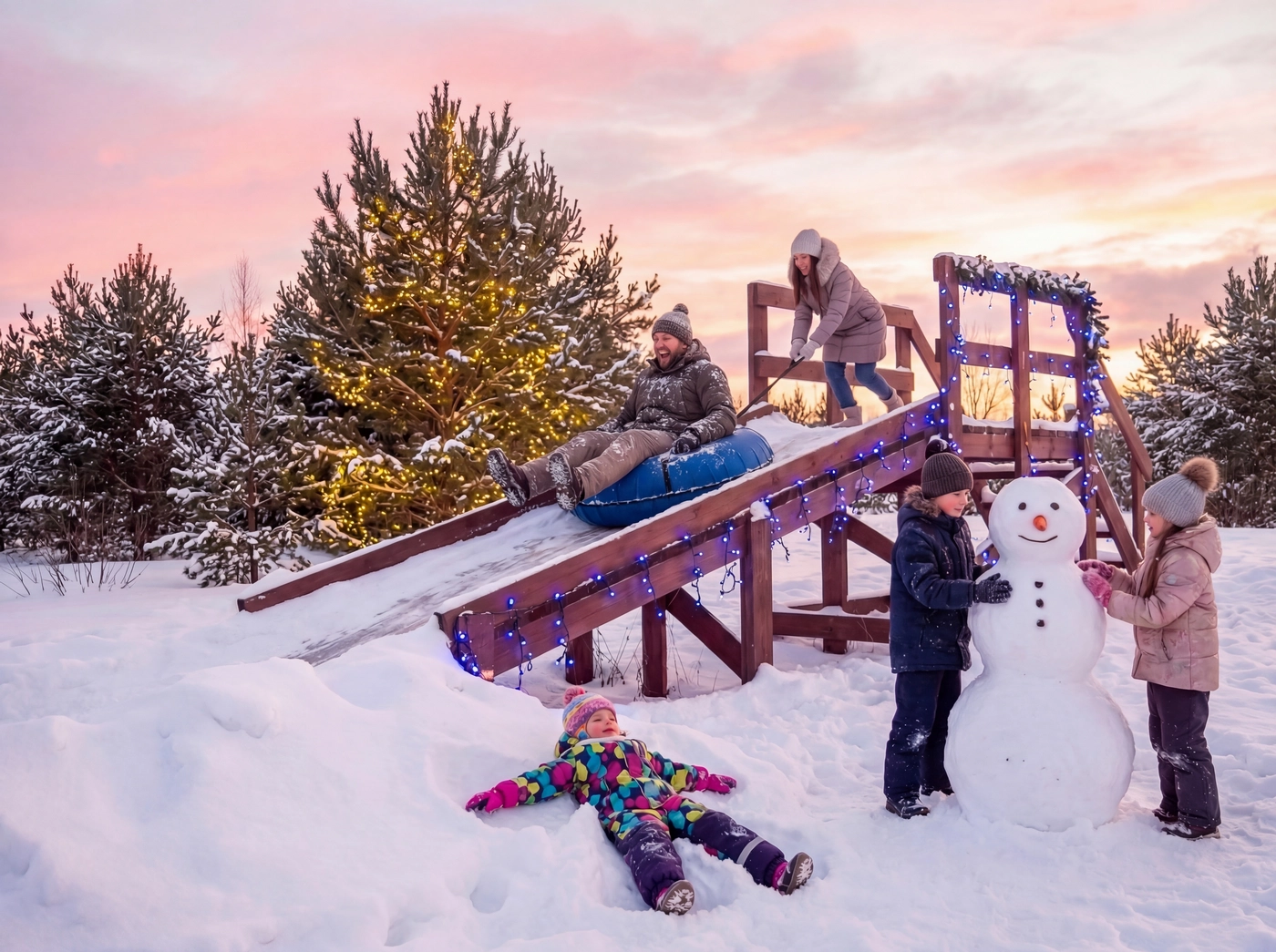 Зимние забавы